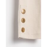 Sinsay Pamučna bluza s ukrasnim gumbima | shoptok.hr