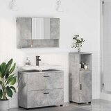  Set namještaja za kupaonicu 3 kom. Betonski sivi | shoptok.hr