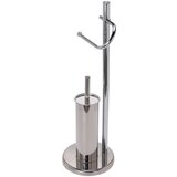 Mömax Wc-garnitura S Ščetko Florenz 2, Kromirano | Shoptok.si