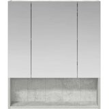  Kupaonski ormar s ogledalom Betonski sivi 60 x 14.5 x 70 cm | shoptok.hr