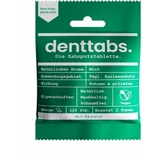denttabs. Tablete za čiščenje zob stevia-mint s fluoridom