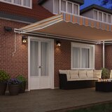  Povlačivi tende Šareni 500 x 300 x 165 cm Tkanina i Aluminij | shoptok.hr