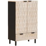 Highboard s ladicama Finš bijelog pranja 60 x 33 x 100 cm | shoptok.hr
