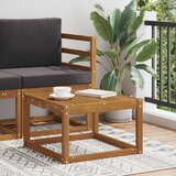  stol Čvrsto drvo akacije Prirodna 59 x 59 x 37 cm | Eponuda.com