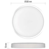  LED stropno svetilo ILVI, okroglo, 45W, zatemnilno, nastavljiva CCT | Shoptok.si