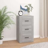  Komoda siva sonoma 40x33x70 cm inženirski les, (20600685) | Shoptok.si