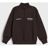 Sinsay Dreserica half-zip s natpisom | shoptok.hr