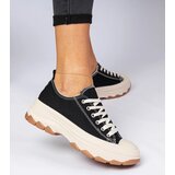 Gemre Black sneakers with thick soles Salsana | shoptok.hr