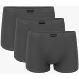 Atlantic 3-PACK Men's boxer shorts graphite | shoptok.hr