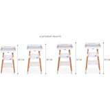 Childhome stol za previjanje evolux natural white | shoptok.hr