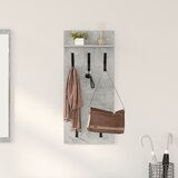 vidaXL Vješalica za kapute na zidu Beton siva 90 x 40 x 10 cm | shoptok.hr