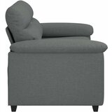  Dvosjed Sofa Tamno siva 160x81x84 cm Tkanina | Shoptok.si