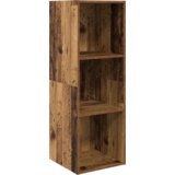  Set TV stalka s policom Zidne s pohranom 3 pcs Staro drvo 37 x 37 x 142.5 cm | shoptok.hr