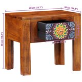  Bočni stol 40x30x36 cm Čvrsto drvo Acacia | shoptok.hr