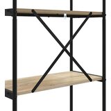 vidaXL Knjižna polica sonoma hrast 60 x 30 x 183 cm Konstruiran les | Shoptok.si