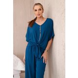 Kesi Women's set blouse + trousers - cornflower blue | ePonuda.com