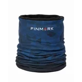 Finmark MULTIFUNCTIONAL SCARF WITH FLEECE Višenamjenski šal, plava, veličina