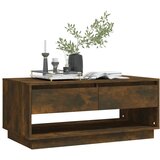  Stolić za kavu boja hrasta 102,5 x 55 x 44 cm konstruirano drvo | shoptok.hr
