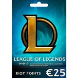 Riot Games League of Legends Gift Card 25€ - EU WEST Server Only | ePonuda.com