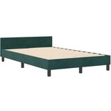 vidaXL Okvir kreveta tamnozeleni 120x190 cm baršun | shoptok.hr