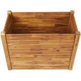  Vrtna gredica od masivnog bagremovog drva 110 x 60 x 84 cm | shoptok.hr