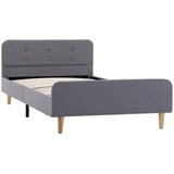  Okvir za krevet od tkanine svjetlosivi 100 x 200 cm | shoptok.hr