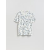 Reserved Regular majica kratkih rukava - krem | shoptok.hr
