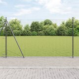 vidaXL Ograjni Stebri Komplet Komplet 26 Sivo Beton 3,2 x 3,2 x 88,5 cm Cene