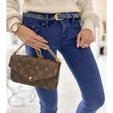 Gemre Blue women's pants with belt Rocher | shoptok.hr