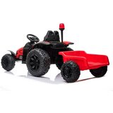 Traktor na akumulator s prikolicom HZB-200 - crveni | shoptok.hr