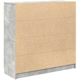  Komoda s ladicama beton siva 100,5x35x98,5 cm konstruirano drvo | Eponuda.ba
