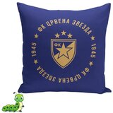  Ukrasni jastuk crvena zvezda 40x40 plavi grb Cene