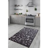 Antalya Cappuccino - Black Multicolor Hall Carpet (60 x 140) Cene