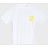 Sinsay Pamučna majica s natpisom Time To Surf | shoptok.hr