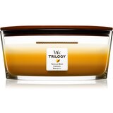 WoodWick Trilogy Café Sweets mirisna svijeća s drvenim fitiljem (hearthwick) 453.6 g Cijene