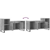 TV omarica betonsko siva 100x35x55 cm inženirski les, (20912291) | Shoptok.si