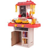  Otroška kuhinja za igro Kitchenette s svetlobnimi - 43 elementov - roza | Shoptok.si