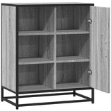 vidaXL Komoda siva sonoma 62x35x76 cm inženirski les | Shoptok.si