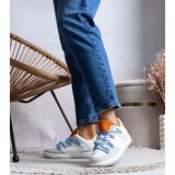 Gemre Gray sneakers blue laces Arcobaleno | Shoptok.si