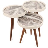 Hanah home set stočića 3 komada Neep