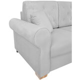 MID.YOU ZOFA S POSTELJNO FUNKCIJO, svetlo siva tekstil | Shoptok.si