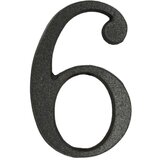 Kućni Hišna številka 6 (aluminij, višina: 115 mm) cene