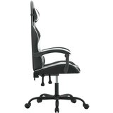 vidaXL Igraća stolica od umjetne kože crno-bijela | shoptok.hr