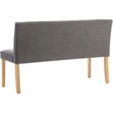  Klupa od tkanine 140 cm siva | shoptok.hr