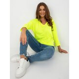RELEVANCE Blouse-RV-BZ-7663.05-fluo yellow | Shoptok.si