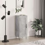  Komoda siva boja betona 34 5x34x90 cm od konstruiranog drva Cijene