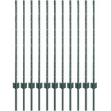  Stup za ogradu 11 pcs Zelena 100 cm Čelik | shoptok.hr
