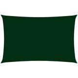 vidaXL Senčno jadro oksford blago pravokotno 2,5x5 m temno zeleno | Shoptok.si