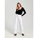 Sinsay ženske high waist wide leg traperice 2061F-00J Cijene