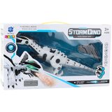  Robot dinozaver na baterije, ki hodi in sveti - bela | Shoptok.si
